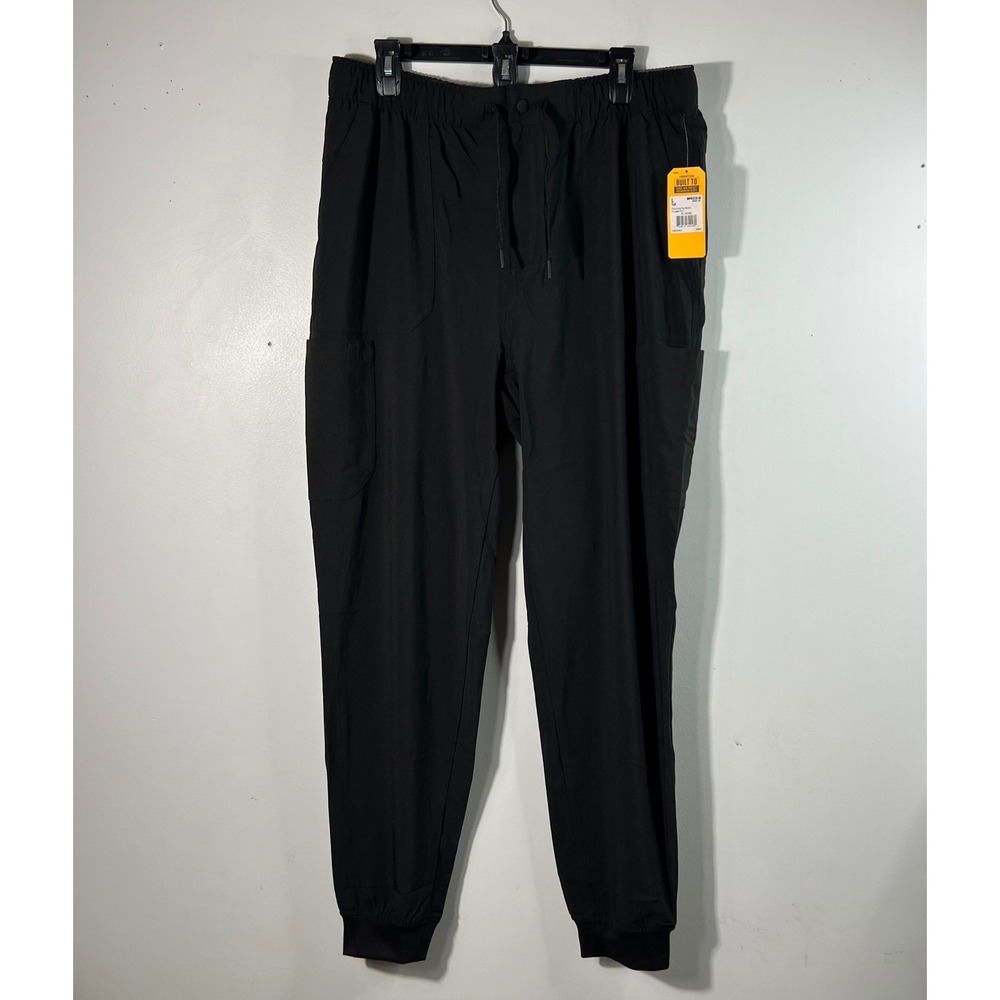 Carhartt Force Cross-Flex Modern Fit Jogger‎ Scrub Pant L Tall Black NWT C56310